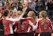 Belle Plaine's volleyball team of 2015 is among state champions produced by the Minnesota River Conference.