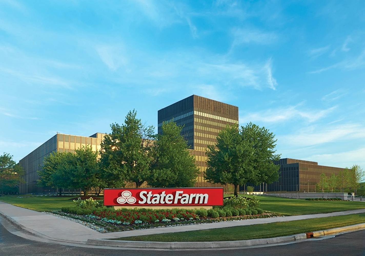 U.S. Bank is taking over deposits and credit card services from State Farm Bank, a unit of State Farm, the nation's largest property and casualty insurance company. Photo shows State Farm's headquarters in Bloomington, Ill.