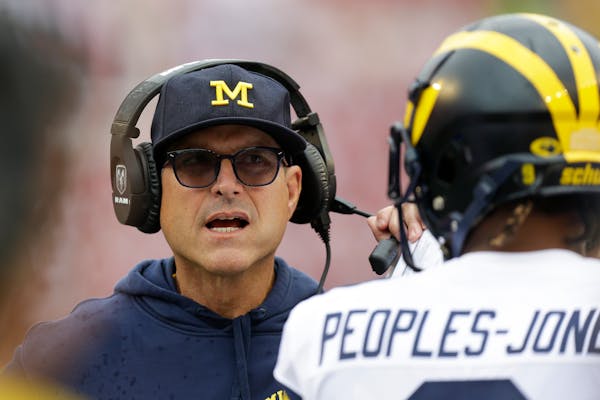 Michigan's Jim Harbaugh has the third highest college football coaching salary in the nation.