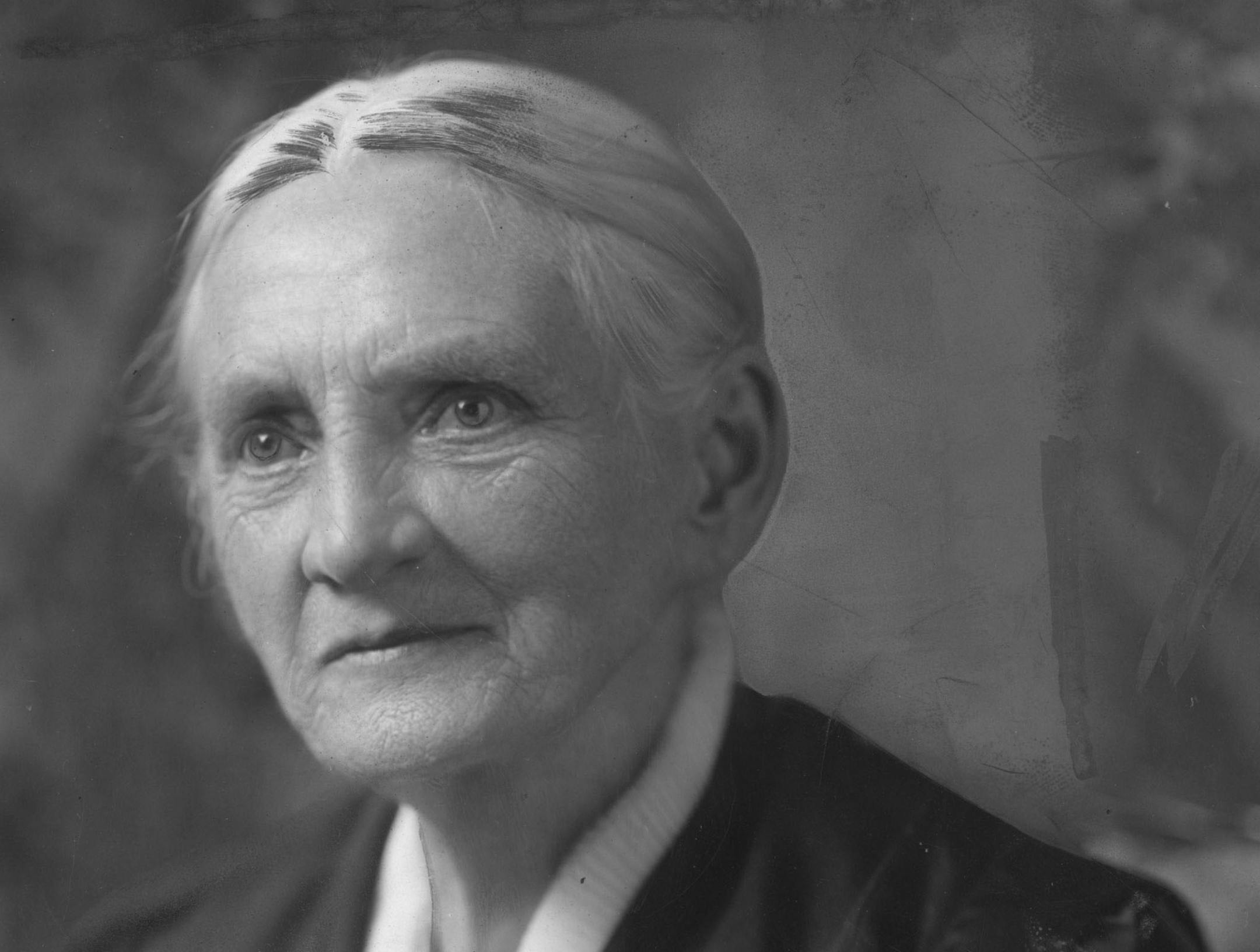 Maria Sanford was a professor of elocution and rhetoric at the University of Minnesota. Photo portrait by Lee Brothers, Minneapolis, received February 1925. ORG XMIT: MIN2014041013150234