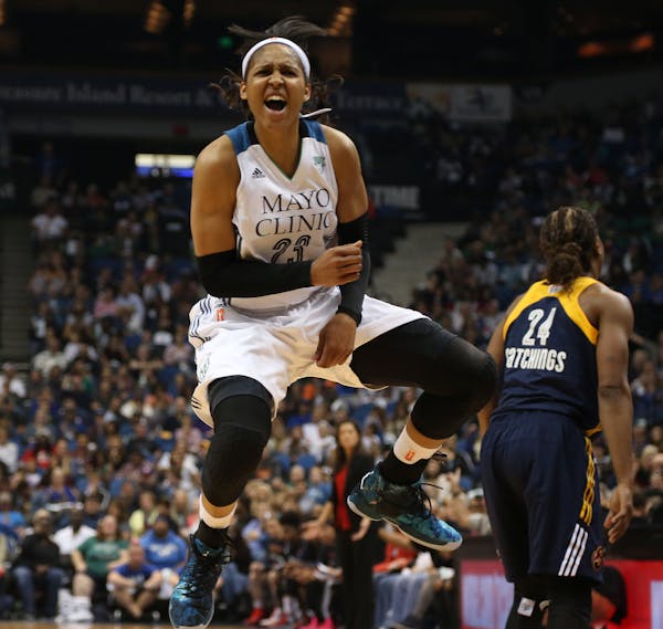 Lynx star forward Maya Moore's leadership is emerging more and more in the WNBA Finals against Indiana.