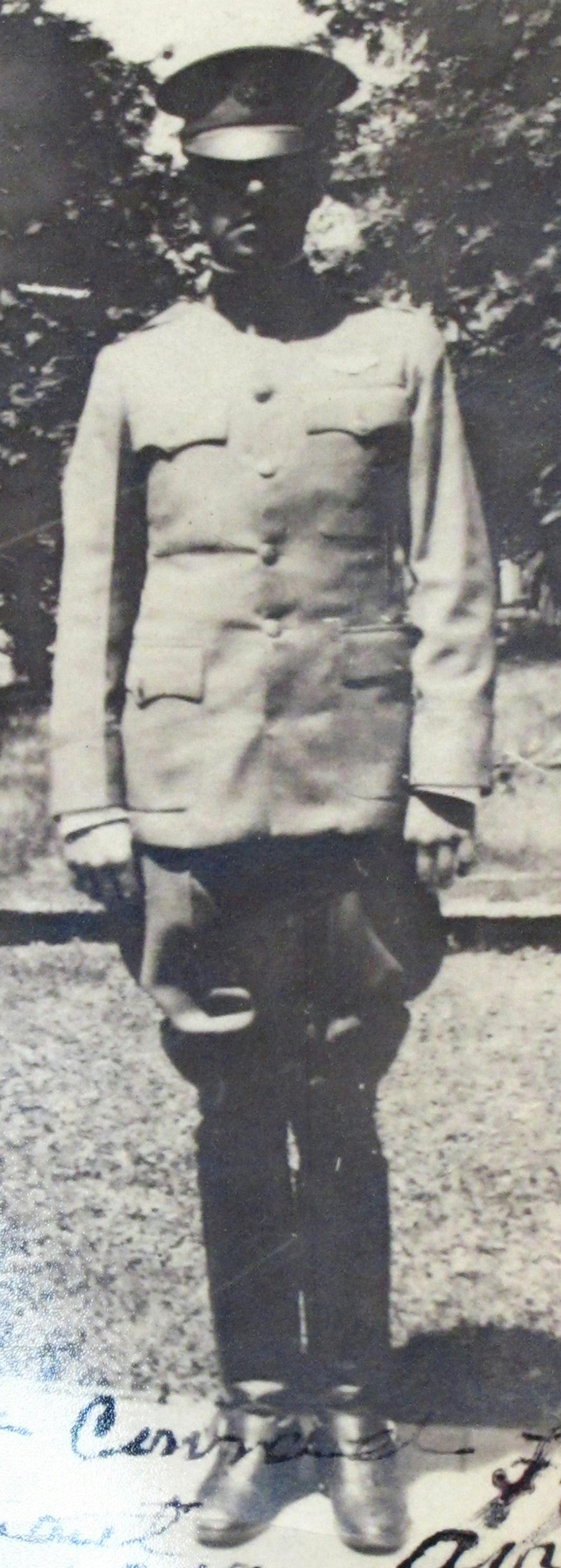 Kevin Giles kgiles@startribune.com Lt. Edwin O. Conrad is shown in his uniform during World War I.
