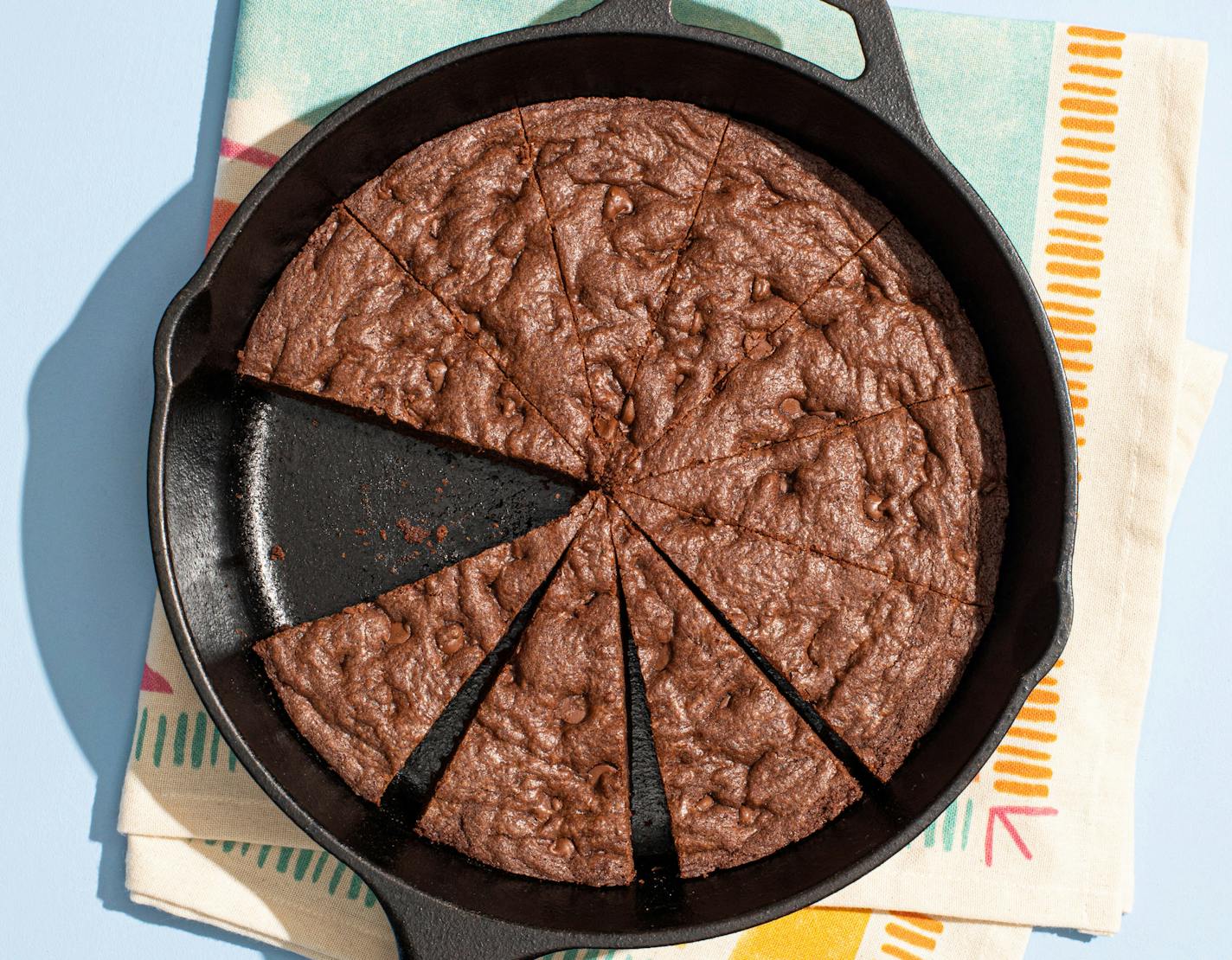 Skillet Brownie Cookie from "The Complete Cookbook for Teen Chefs," by America's Test Kitchen. Credit: America's Test Kitchen