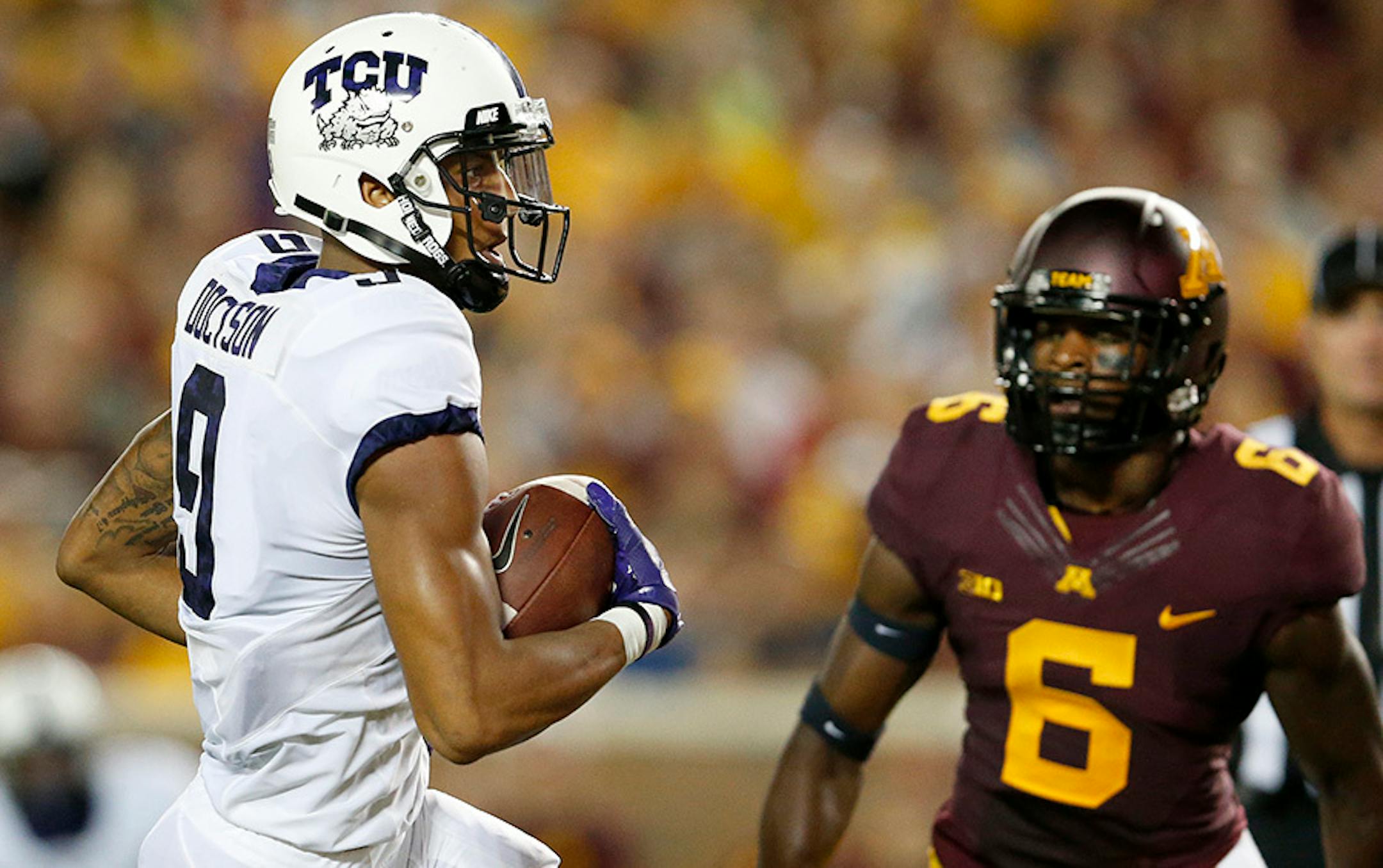 TCU receiver Josh Doctson (9)