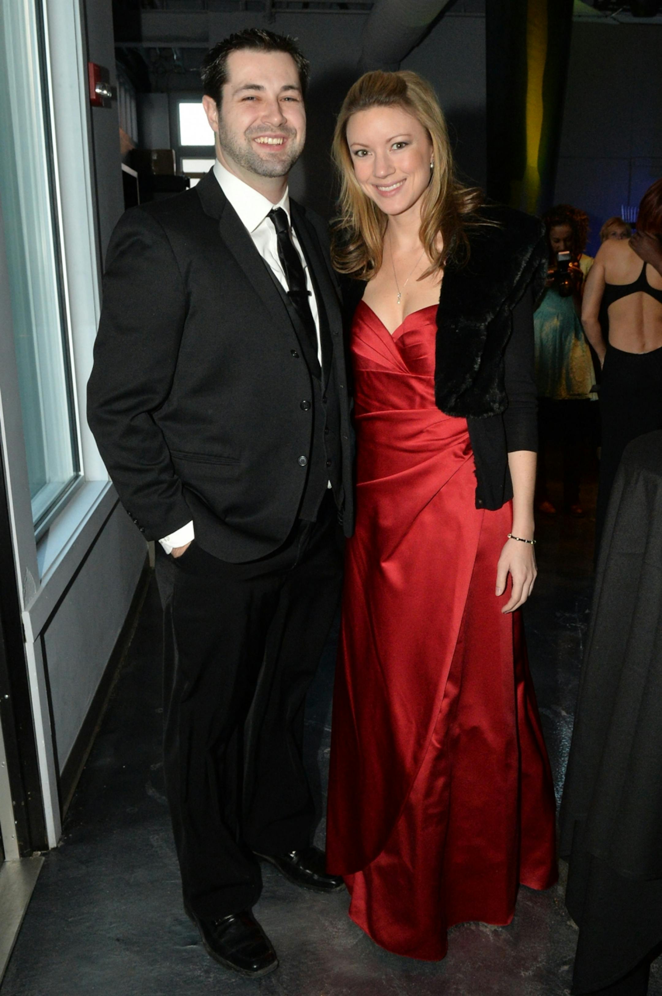 Caleb Fox and Amy Grandgenett.