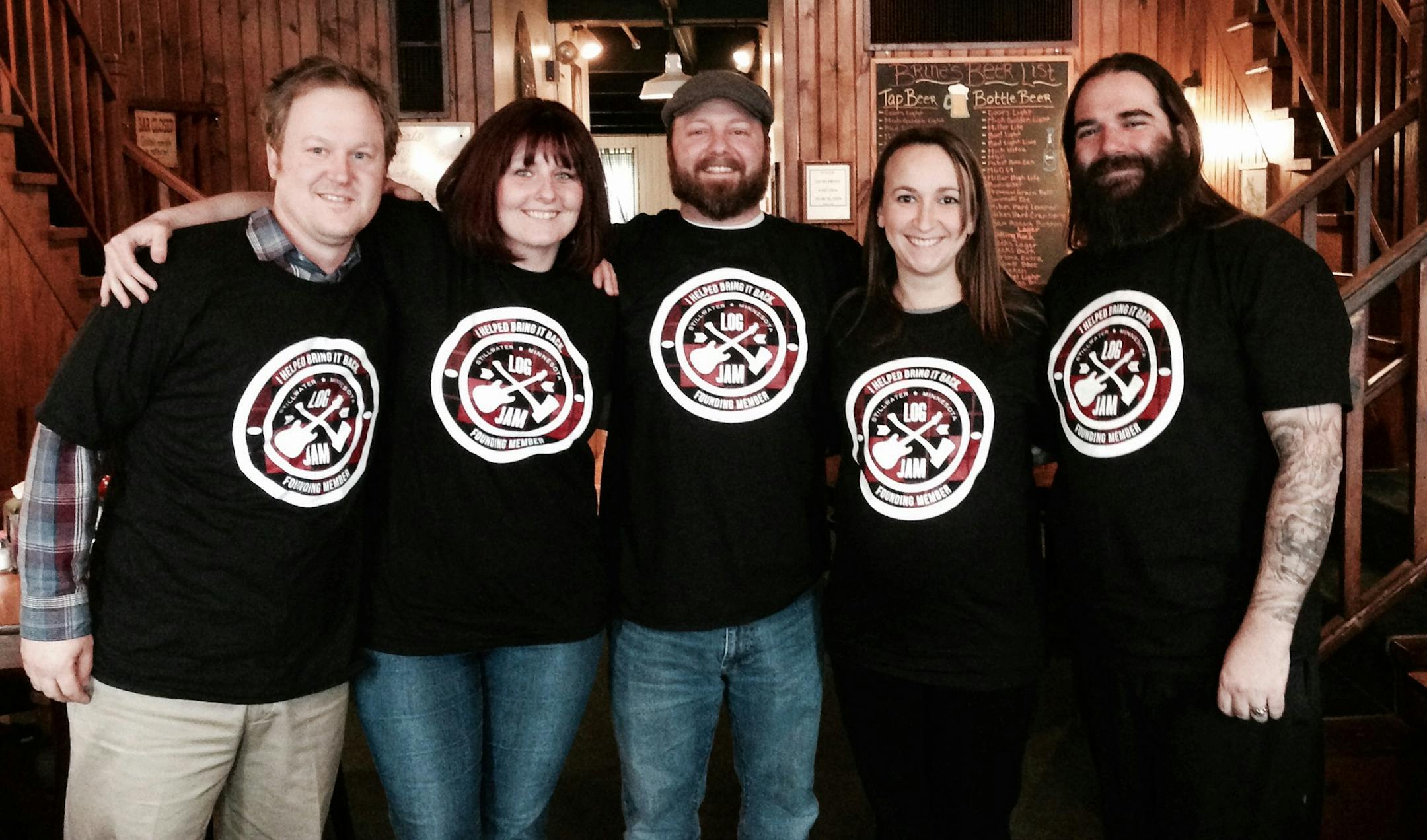 The Locals, from left, Paul Creager, Cassie McLemore, Brad Glynn, Erin McQuay and Shawn Smalley.