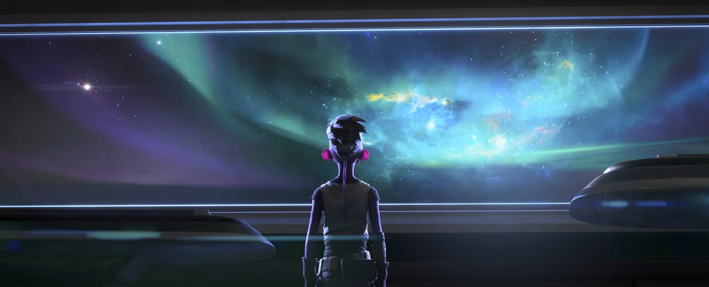 "Star Trek: Prodigy" is an animated sci-fi adventure on Paramount Plus.