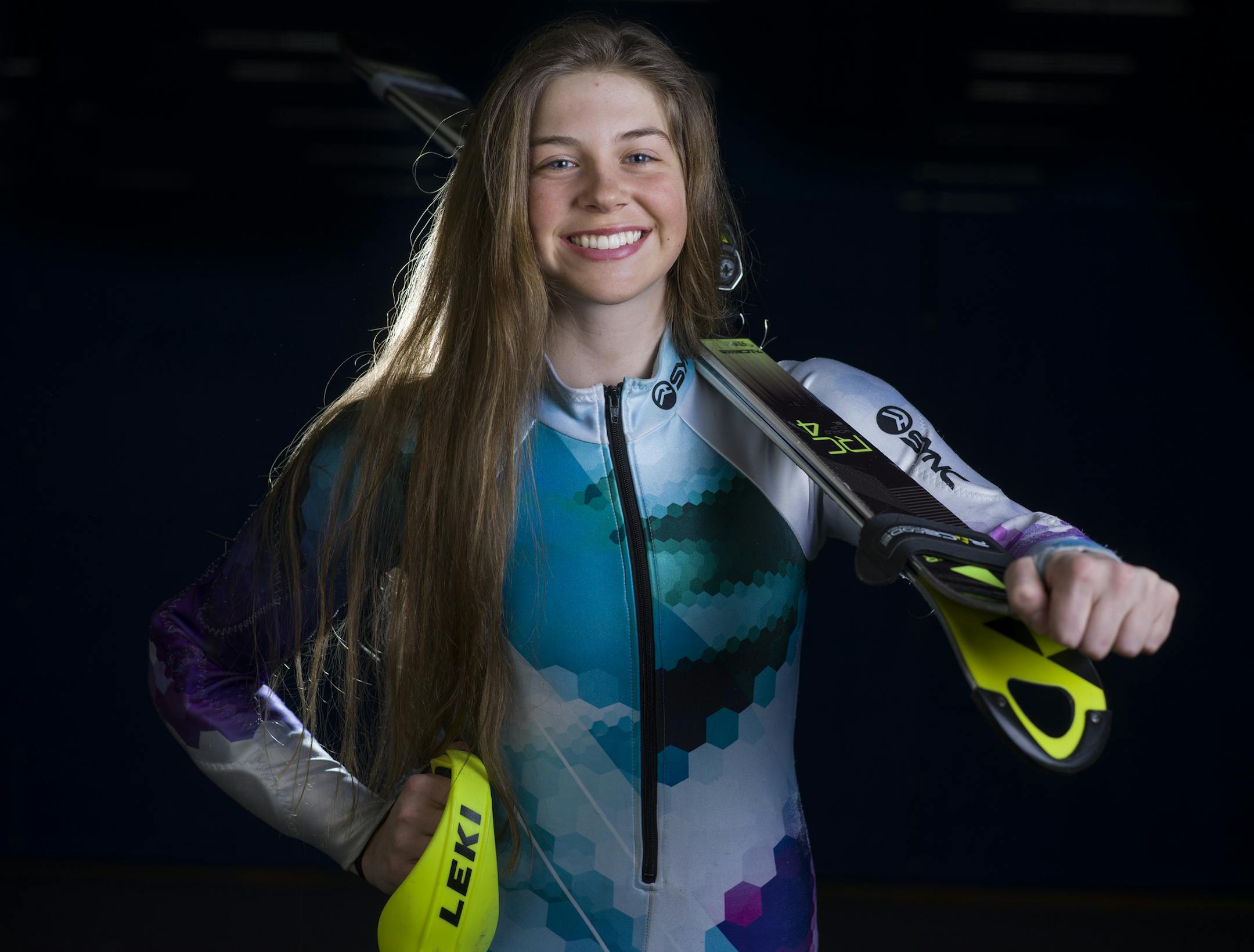 Peyton Servais of Lakeville North is the Star Tribune Metro Girls' Alpine Skier of the Year. Photo: RICHARD TSONG-TAATARII ¥ richard.tsong-taatarii@startribune.com