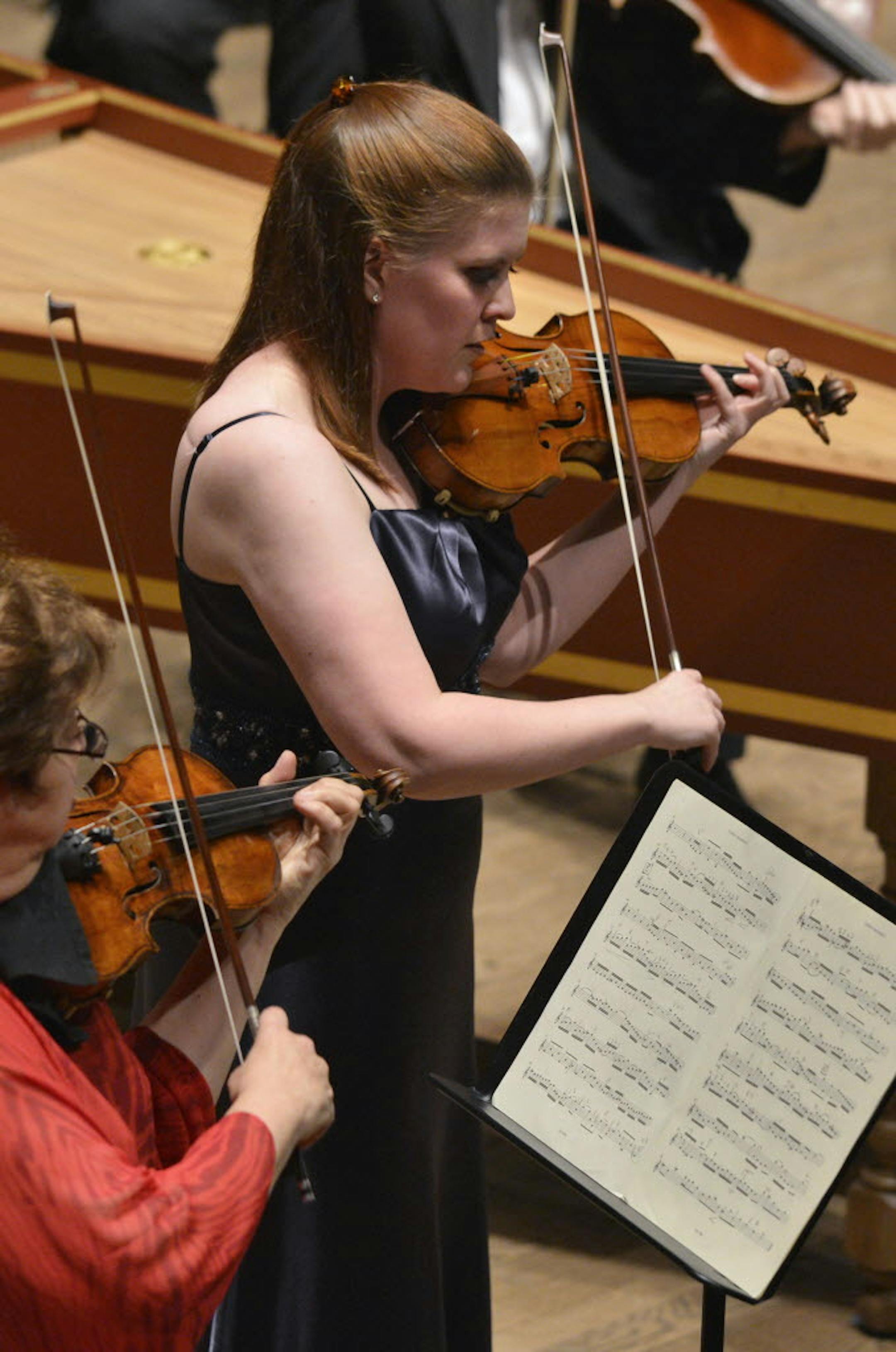 Erin Keefe, concertmaster of Minnesota Orchestra.