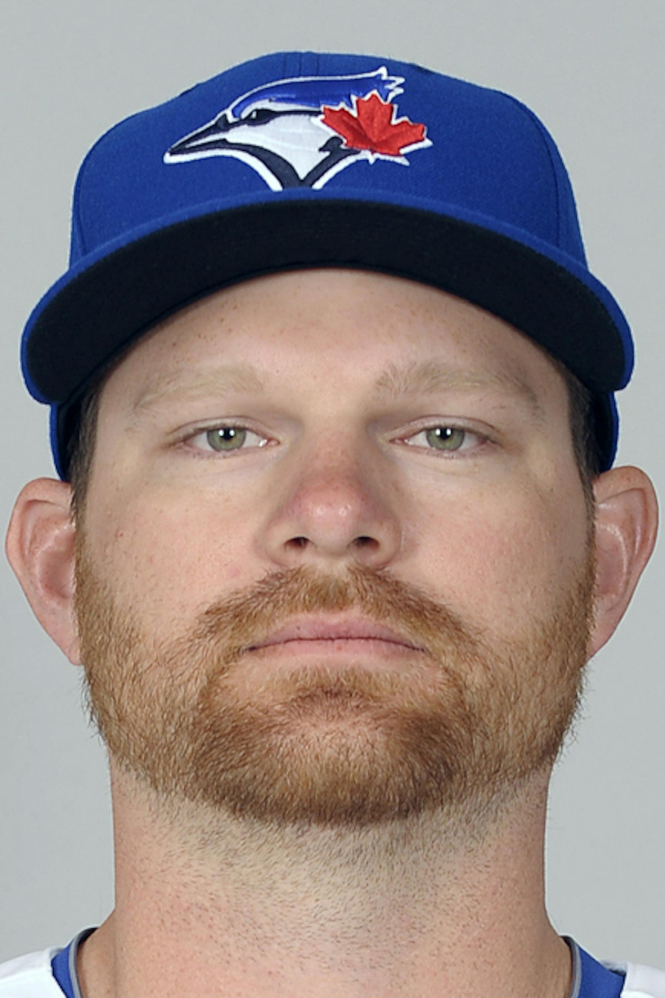 DUNEDIN, FL - FEBRUARY 18: Adam Lind #26 of the Toronto Blue Jays poses during Photo Day on Monday, February 18, 2013 at Florida Auto Exchange Stadium in Dunedin, Florida. (Photo by Tony Firriolo/MLB Photos via Getty Images) *** Local Caption *** Adam Lind ORG XMIT: 159447770