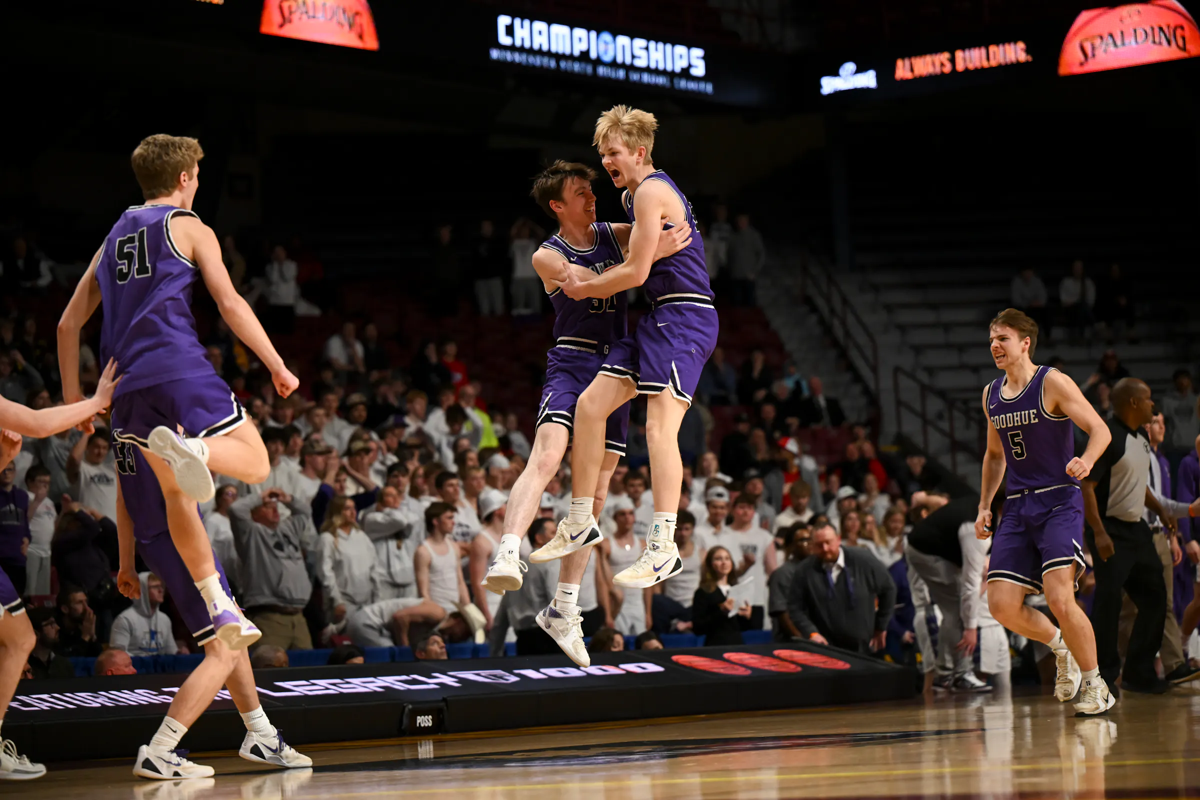 MN boys basketball state tournament scores