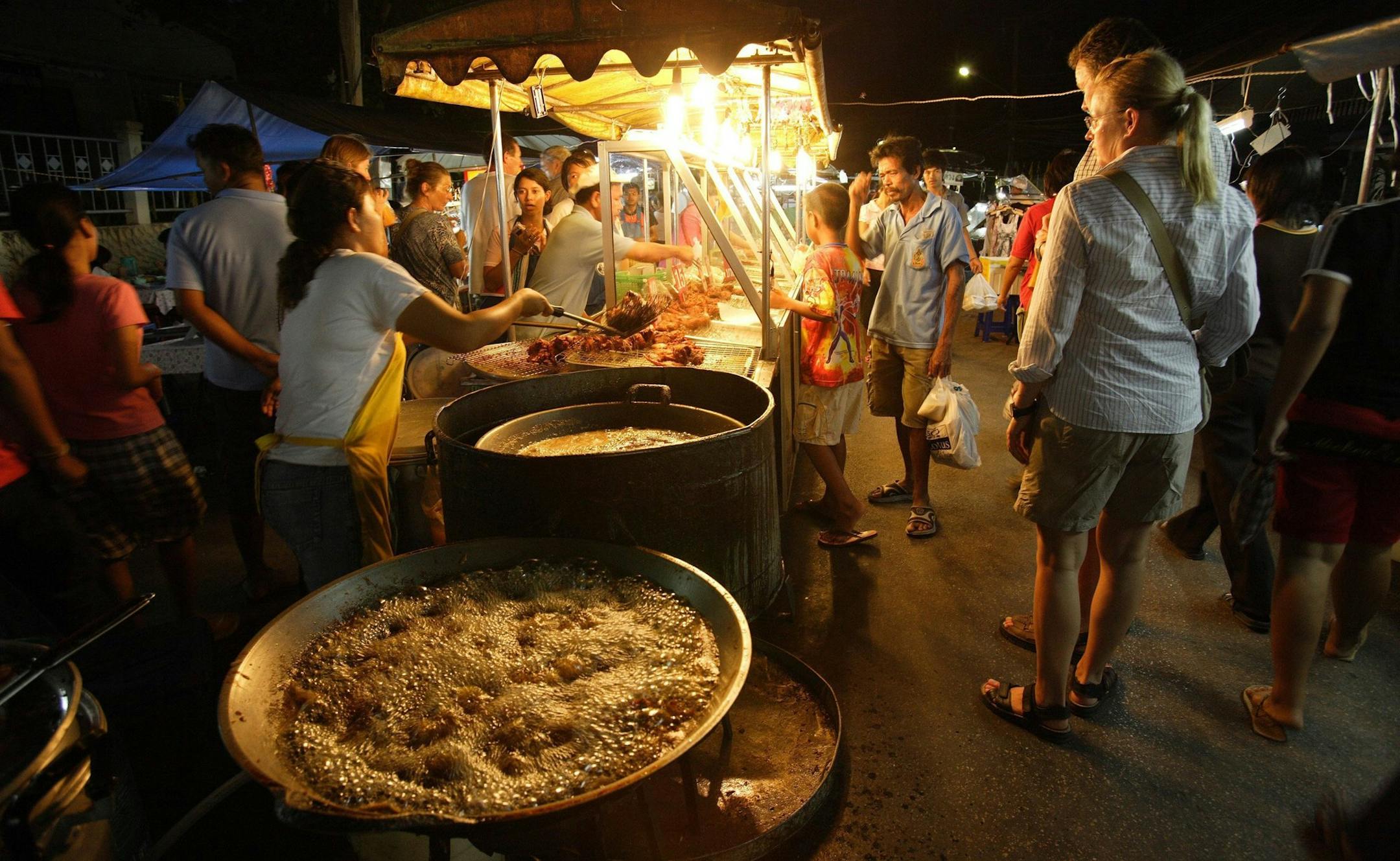 One of Thailand's more accessible and less spicy dishes, pad thai is many individual¬ês first foray into Thai cuisine. (Courtesy of the Tourism Authority of Thailand/MCT) ORG XMIT: 1148805