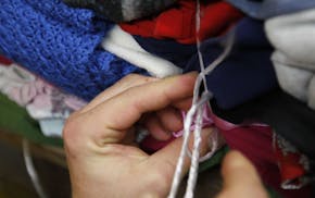 Richard Tsong-Taatarii/rtsong-taatarii@startribune.com
Value Village, some donated clothing is baled and sold by the pound to used clothing giant Rags
