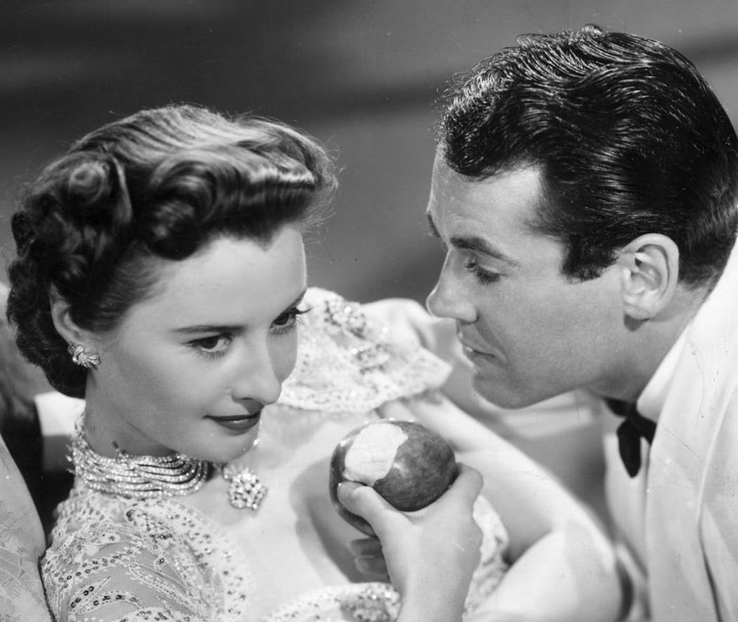 Barbara Stanwyck and Henry Fonda in “The Lady Eve.”