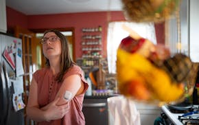 In South St. Paul, Abigail Turner waited for a fresh insulin pump to begin administering the drug. Turner is juggling a variety of debts, but medical