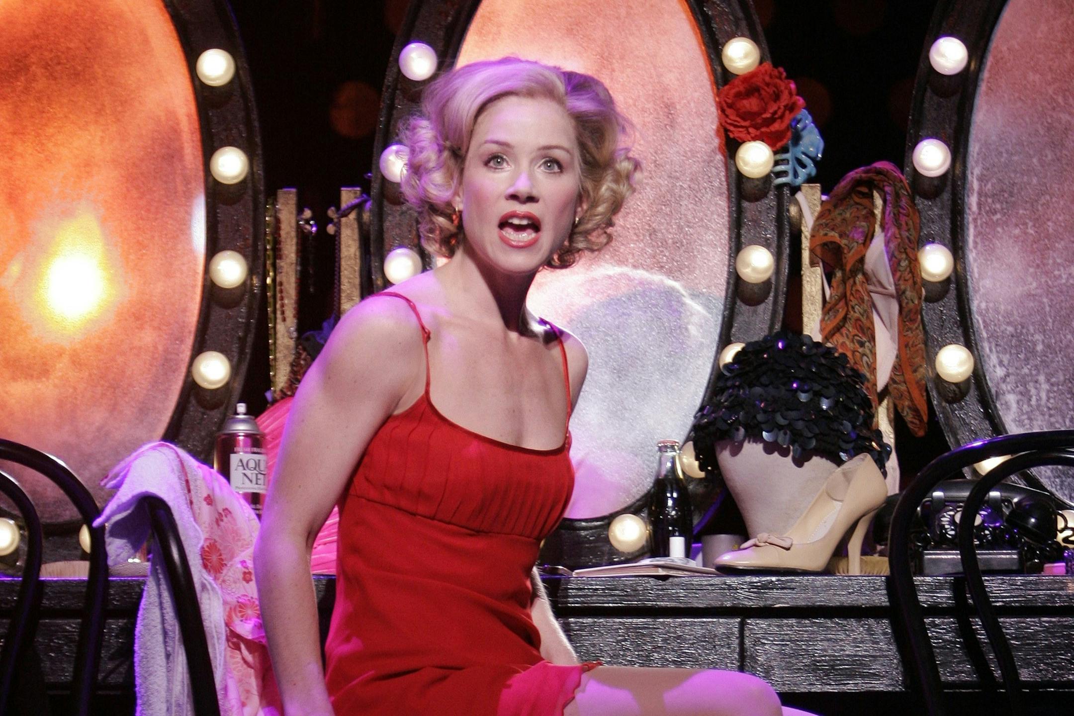 Christina Applegate in "Sweet Charity."