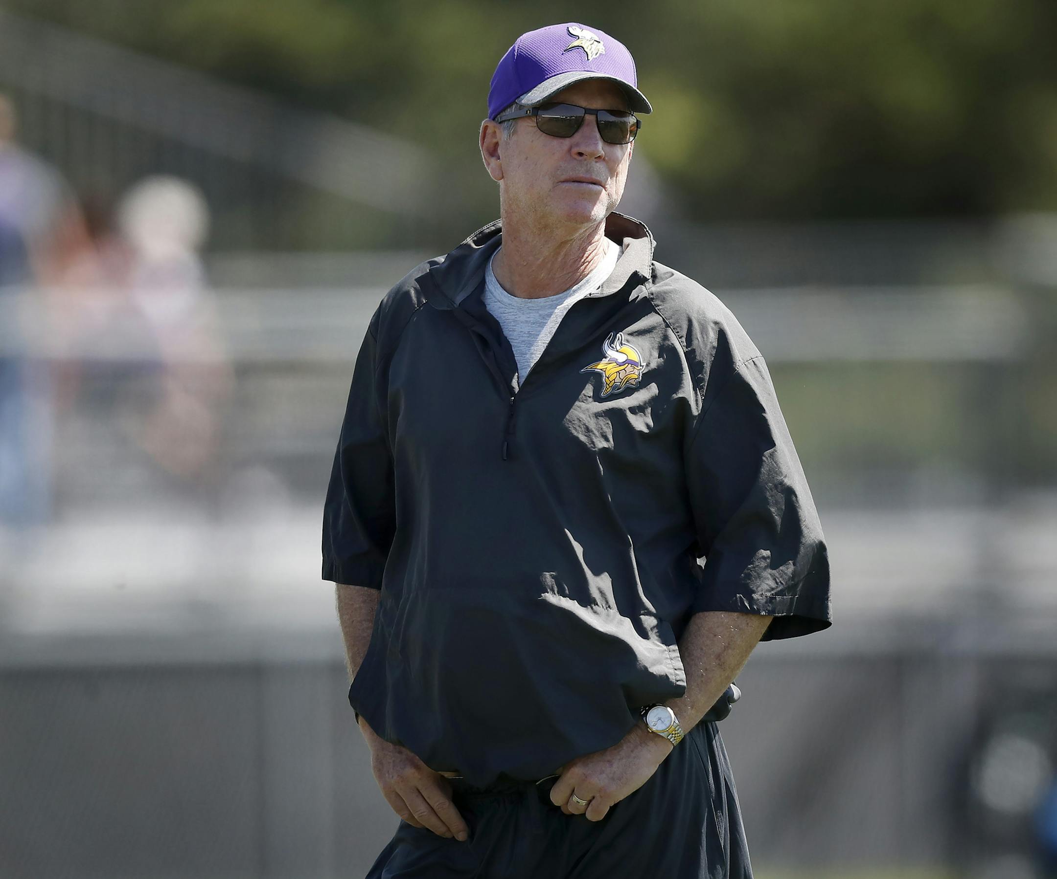 Minnesota Vikings offensive coordinator Norv Turner. ] CARLOS GONZALEZ cgonzalez@startribune.com - July 29, 2016, Mankato, MN, Minnesota State University, Mankato, Minnesota Vikings Training Camp