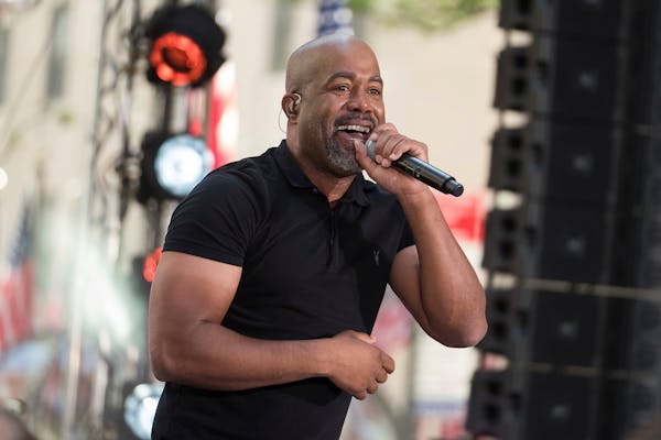 Darius Rucker performs on NBC’s Today show at Rockefeller Plaza on Friday, May 25, 2018, in New York.