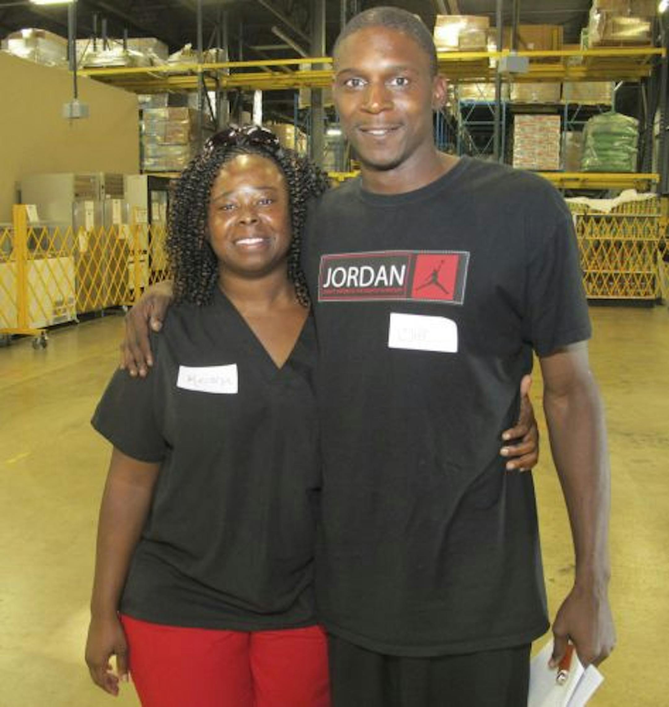 Keisha Silvas and Cliff Lea