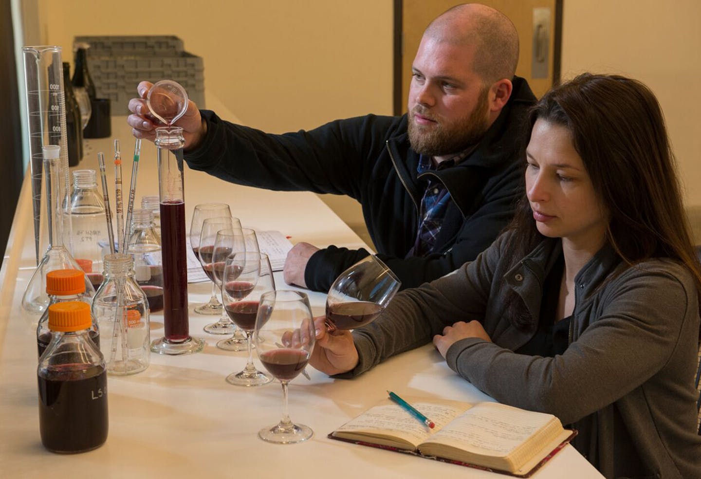 Provided photo Nate Klostermann & Ksenija Kostic House, Argyle, Willamette Valley, Oregon. Nate Klostermann is a University of Minnesota food-science major who became an early adopter of the craft-beer movement and his now head winemaker at two Oregon wineries, Argyle and Knudsen.