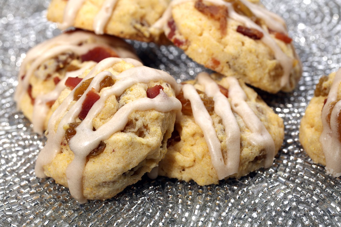 Bacon Cornmeal Venetos (from baker Julie Bollmann).