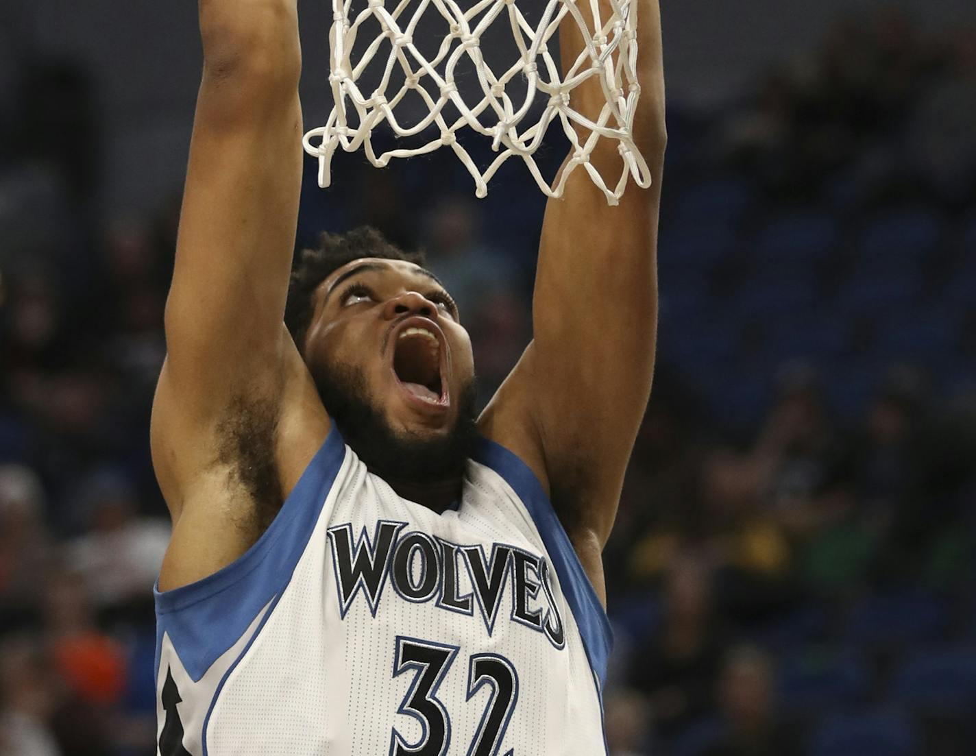 Outstanding big men Karl-Anthony Towns of the Wolves, Anthony Davis of New Orleans and DeMarcus Cousins of Sacramento all played at Kentucky and feel a common bond even though they never actually played with one another. The Minnesota Timberwolves faced the Miami Heat in an NBA basketball game Monday night, February 6, 2017 at Target Center in Minneapolis.