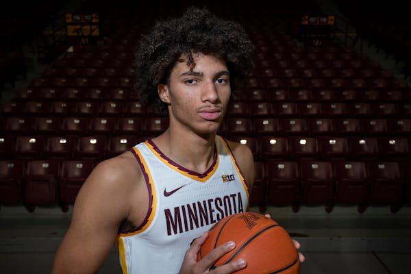 Gophers forward Kadyn Betts impressed the team’s coaches on the scout team, while developing in the weight room.