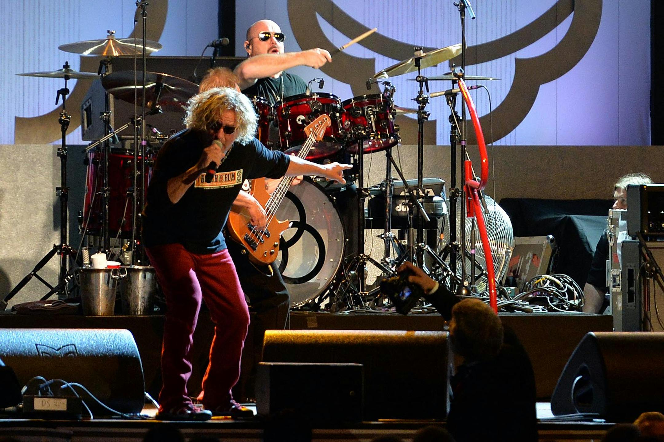 July 20, 2014: Sammy Hagar closed the Starkey Hearing Foundation's gala program at the RiverCentre with the longest and most rocking set.