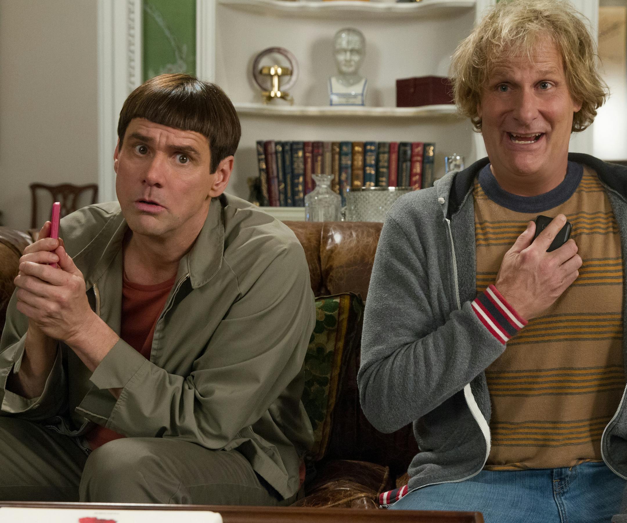 Jim Carrey and Jeff Daniels in "Dumb and Dumber To"