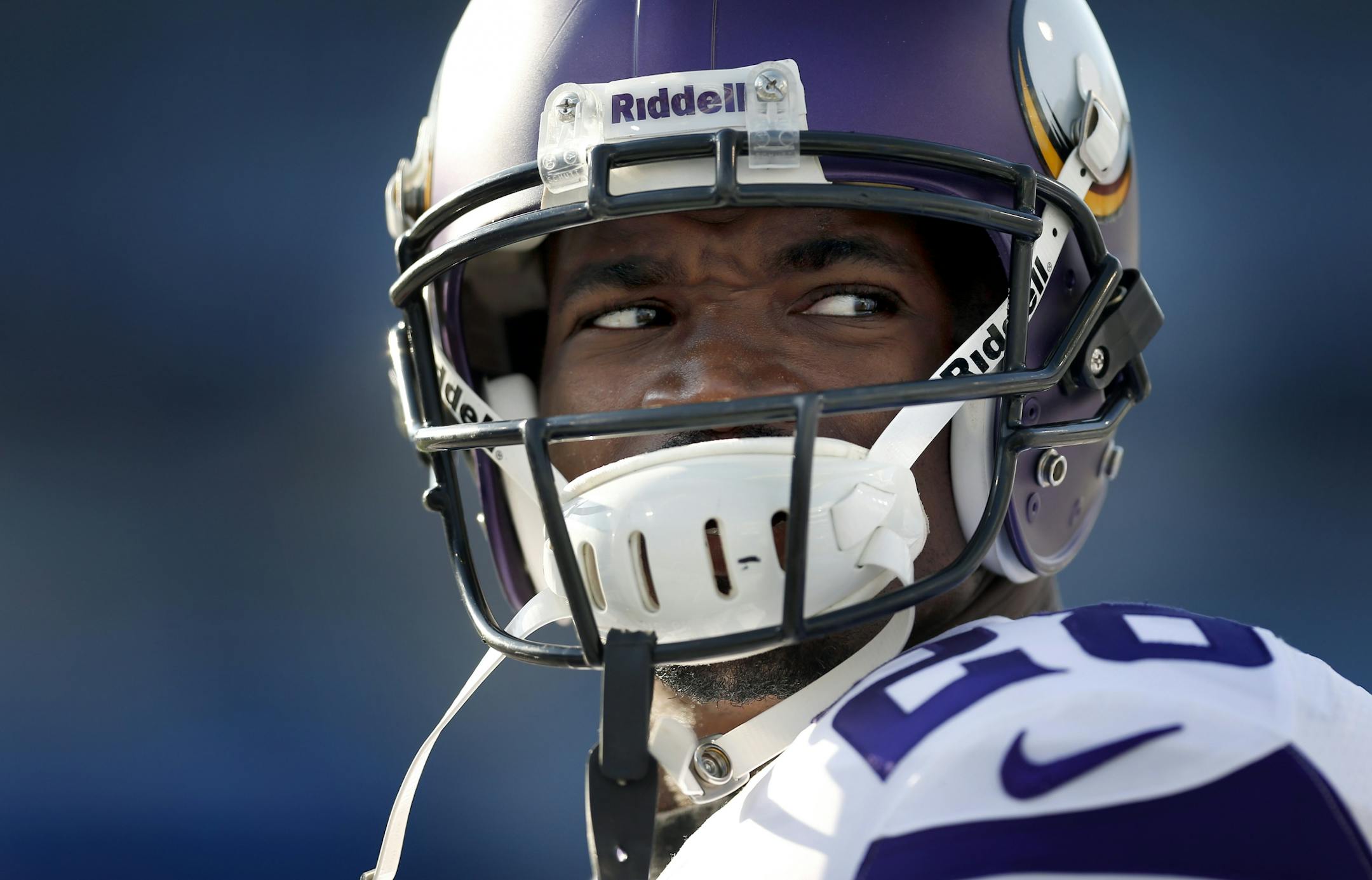 Vikings running back Adrian Peterson