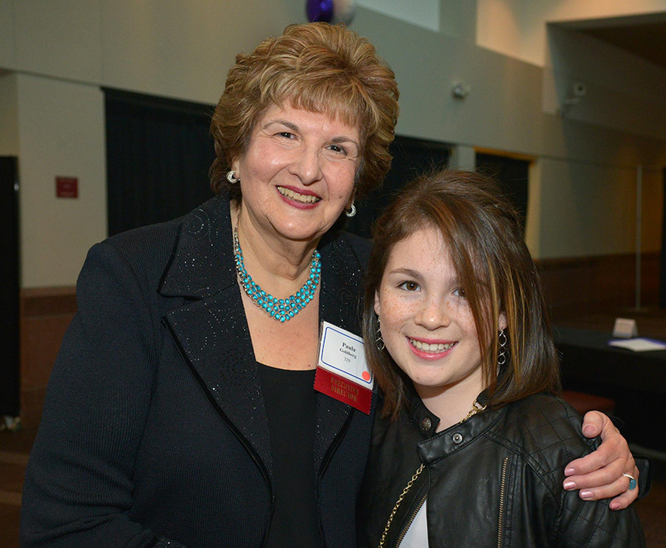 PACER Center Executive Director and Founder, Paula Goldberg and granddaughter, Ella Goldberg.
