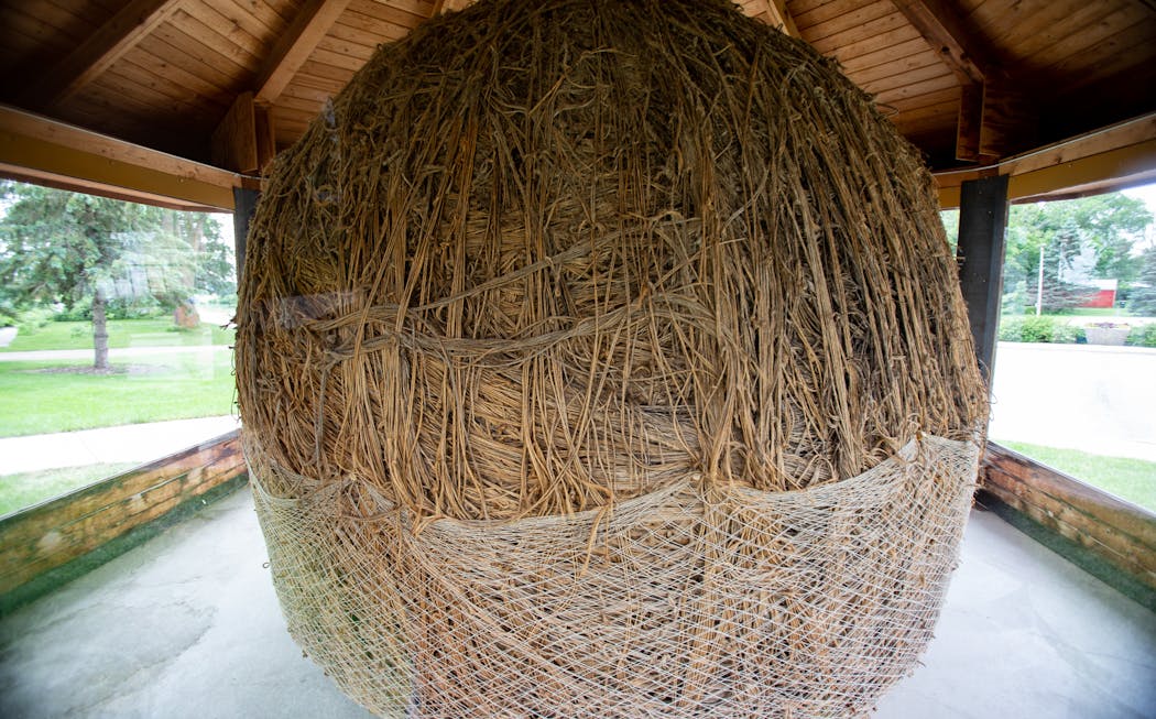 The world's largest ball of twine resides in Darwin, Minn.