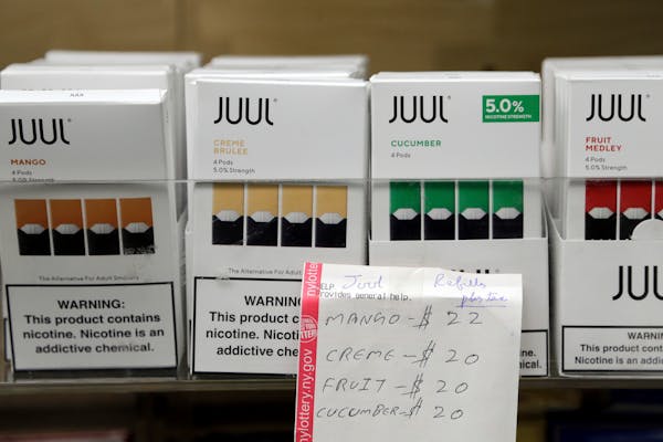 Juul stopped selling its fruit and dessert-flavored vaping pods.