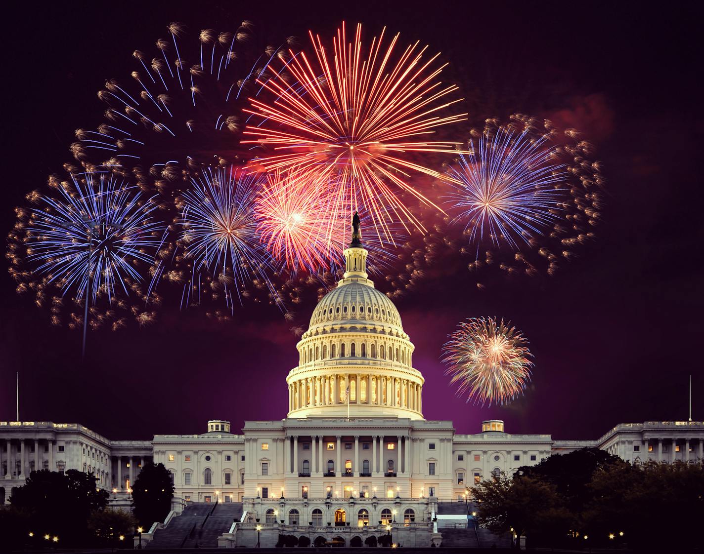 Capital Concerts/Keith Lamond via Shutterstock
A CAPITOL FOURTH puts viewers front and center for the greatest display of fireworks anywhere in the nation.