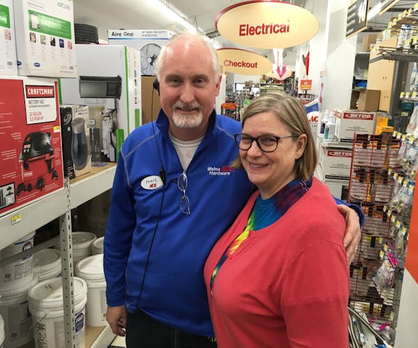 Mark and Cathy Welna, owners of Welna Hardware in South Minneapolis, are wary of federal tax reform because it favors big corporations and the wealthy