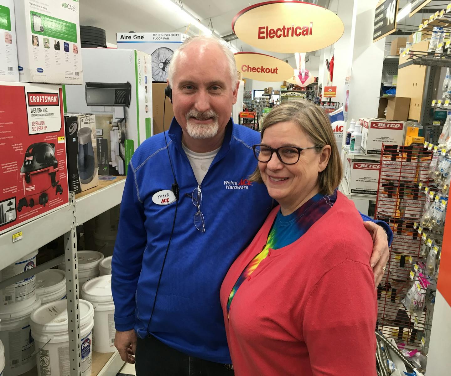 Mark and Cathy Welna, owners of Welna Hardware in South Minneapolis, are wary of federal tax reform because it favors big corporations and the wealthy. Photo: Neal.St.Anthony@startribune.com