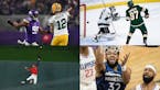 How local players such as (clockwise from upper left) Danielle Hunter, Kirill Kaprizov, Byron Buxton and Karl-Anthony Towns fare will go a long way in