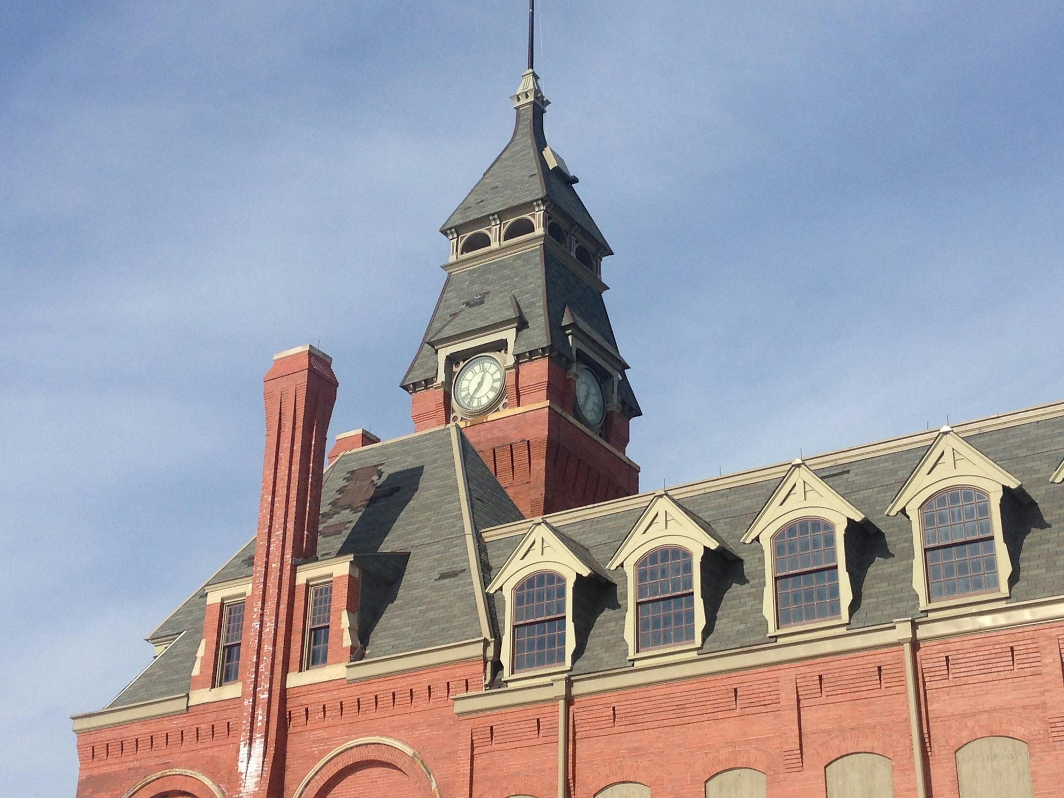 The main Pullman factory administration building, Pullman National Monument, Chicago