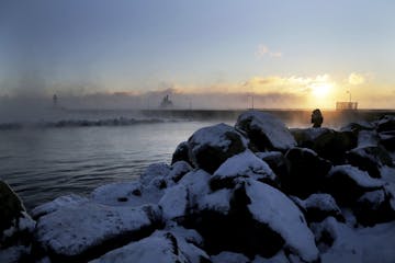 Lake Superior is deep into a Twitter battle with Mount St. Helens.