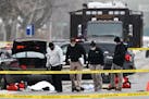 BCA investigated near the site where person laid dead in the street near the intersection of 38th Avenue North and Noble Avenue North in Robbinsdale o