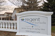 A male caregiver at Regent at Burnsville is accused of sexually assaulting a 75-year-old resident with dementia.