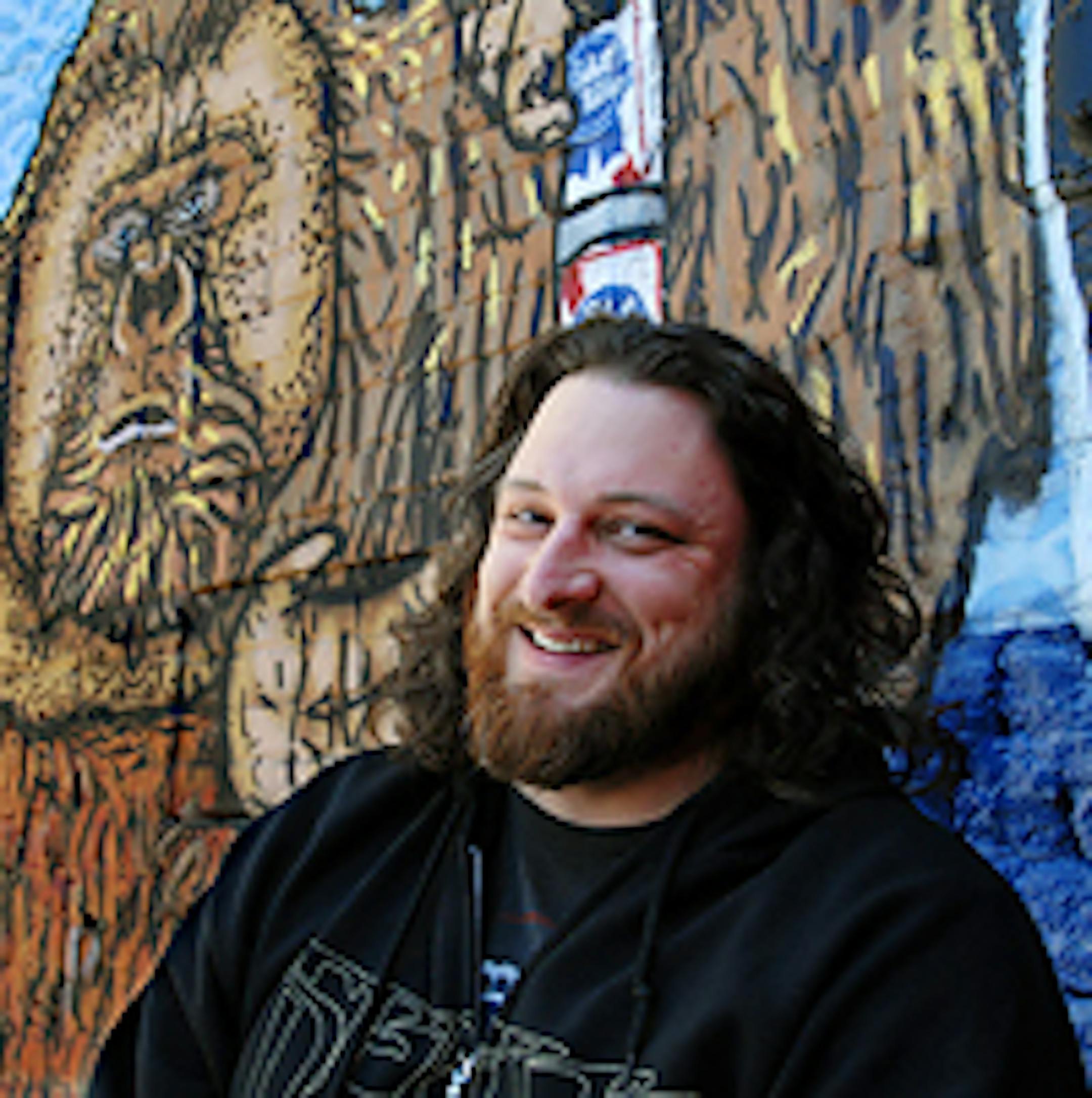 Craig Drehmel has PBR on his mind at Grumpy's in downtown Minneapolis