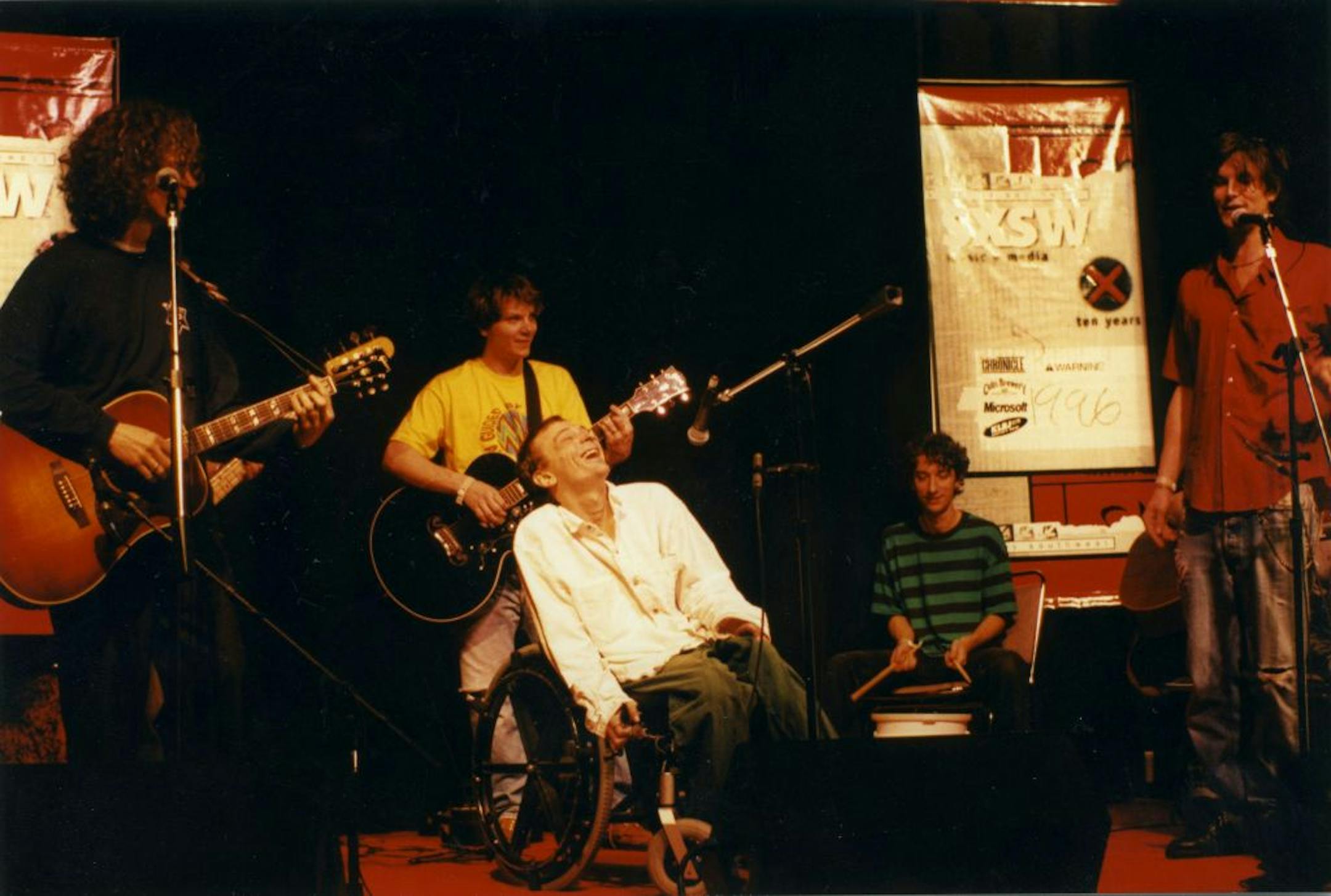 Vic Chesnutt joined Golden Smog at the SXSW fest in 1996.