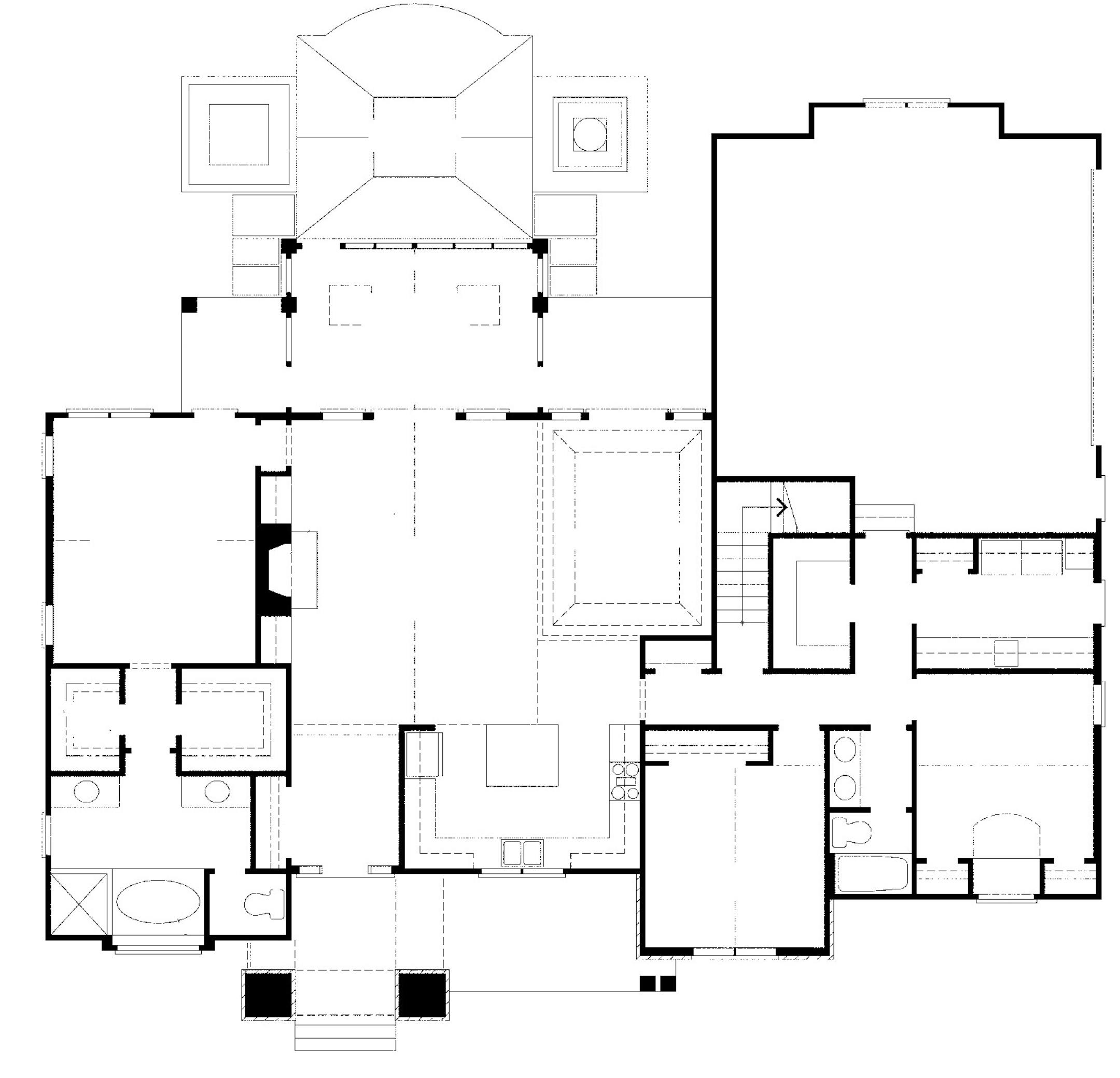 Home plan for Feb. 15, 2015. One-story design packs a lot of storage punch.