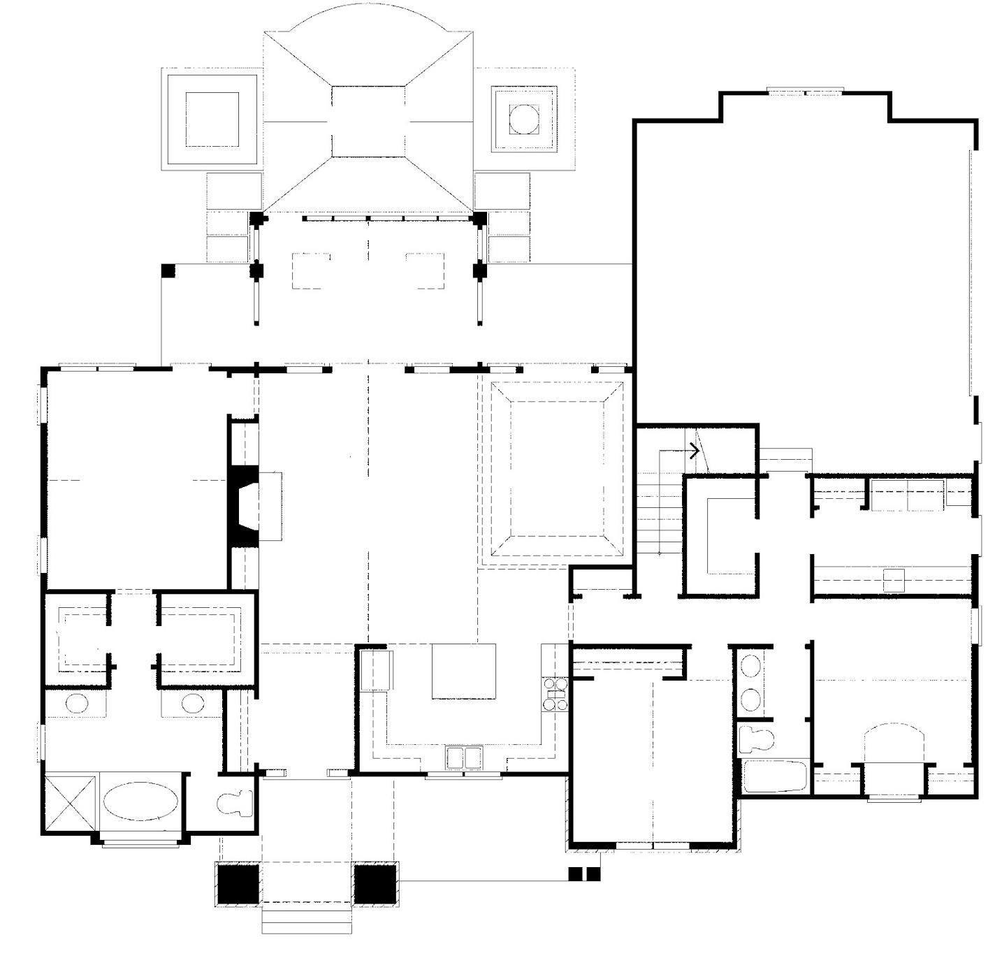 Home plan for Feb. 15, 2015. One-story design packs a lot of storage punch.