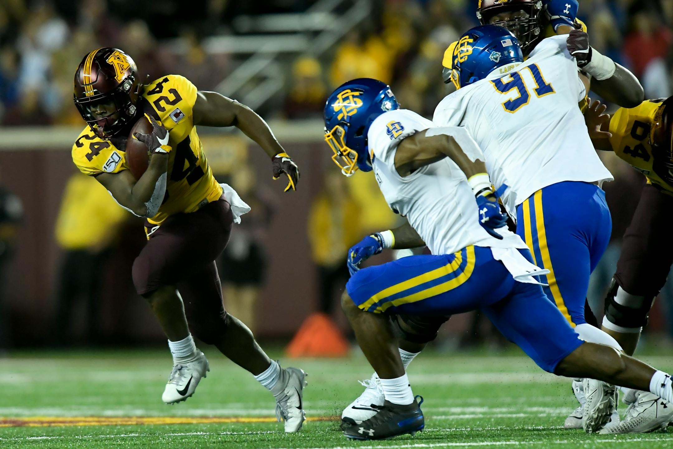 Gophers running back Mohamed Ibrahim