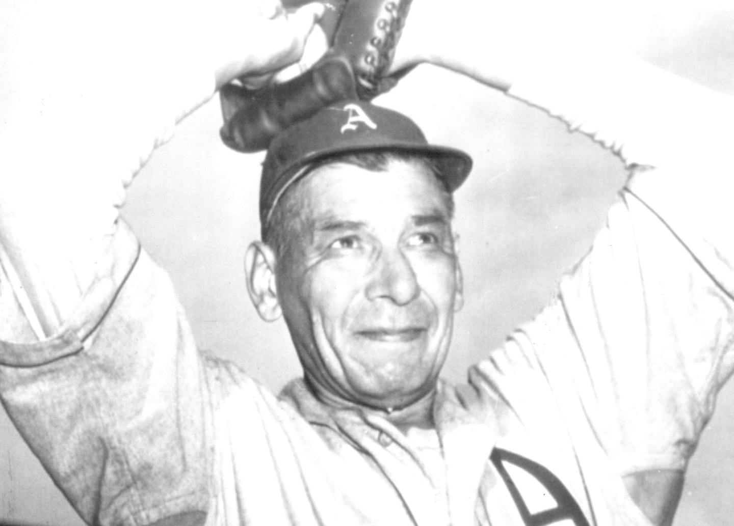 August 28, 1944 Still Pitching At 61 -- Chief Bender Charles the big league's oldest batting practice pitcher. Despite his 61 years, the big Chippewa Indian is back again with the Philadelphia Athletics, helping the youngsters to perfect their bunting eyes. AP Wirephoto