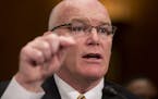 FILE - In this March 19, 2015, file photo, Secret Service Director Joseph Clancy testifies on Capitol Hill.