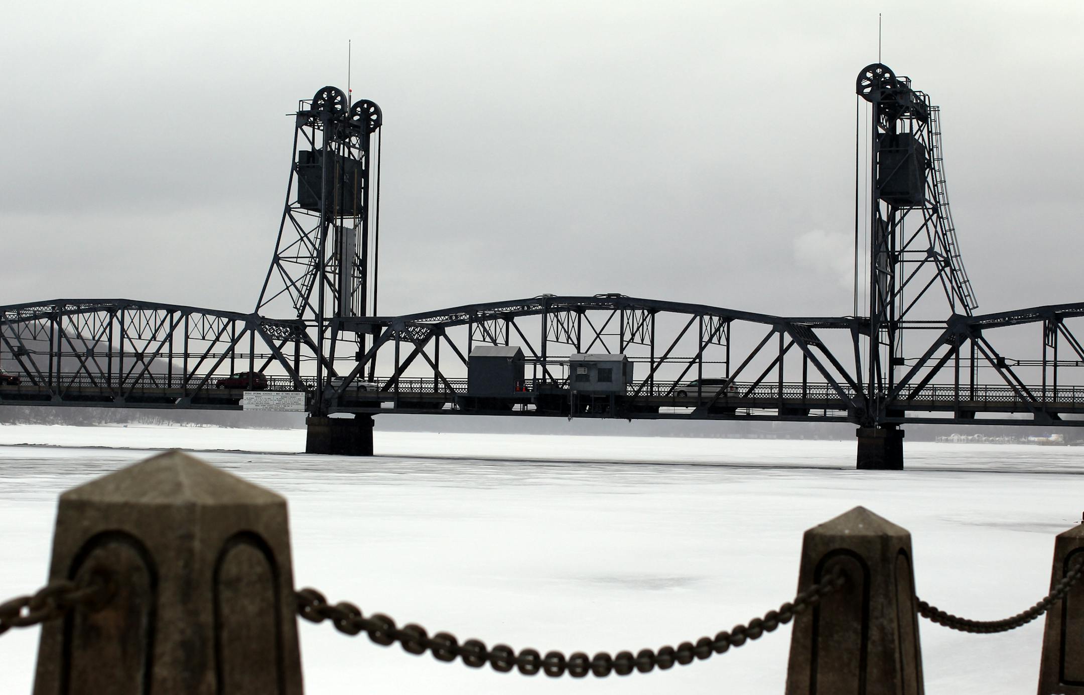 The U.S. Senate unanimously approved legislation for a new St. Croix River bridge in January. On Thursday, the U.S. House approved the legislation with a 339 to 80 vote. It now awaits President Obama's signature, which is expected soon. Stillwater Lift Bridge photographed in Stillwater March 3, 2012. (Courtney Perry/Special to the Star Tribune) ORG XMIT: MIN2013082814305711