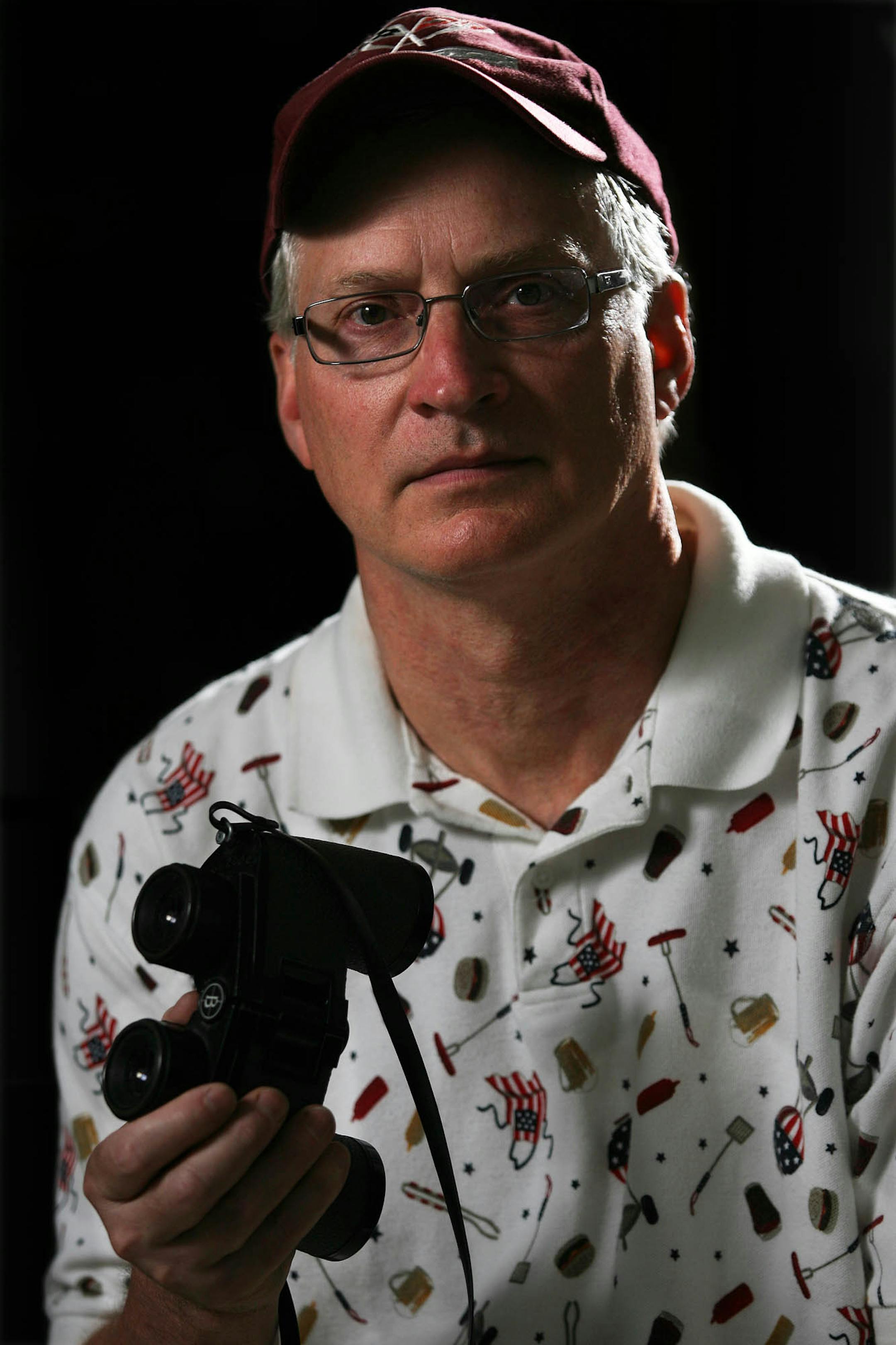 Glen Engstrom of North Oaks was hit while a spectator at the 1991 U.S. Open Golf Tournament at Hazeltine in Chaska.